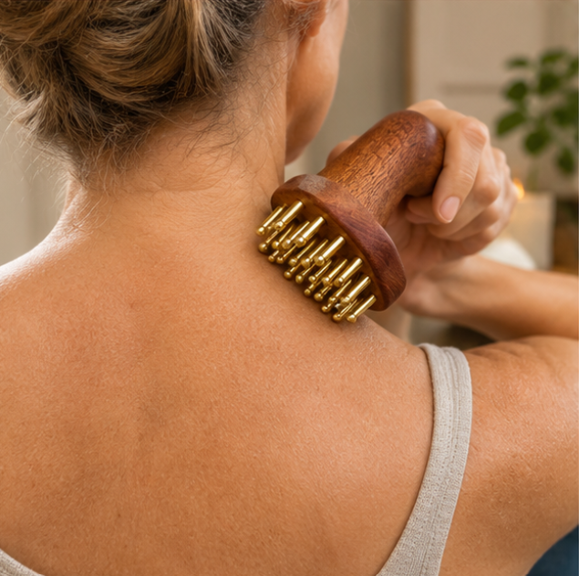 Brass Gua Sha Massager - Image 9